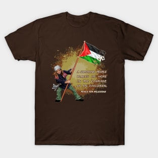 Peace for palestinian youth T-Shirt